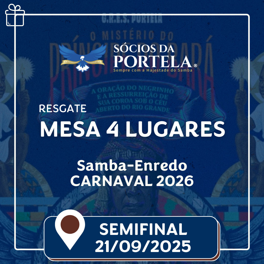 Mesa 4 lugares semifinal Samba-Enredo 2026